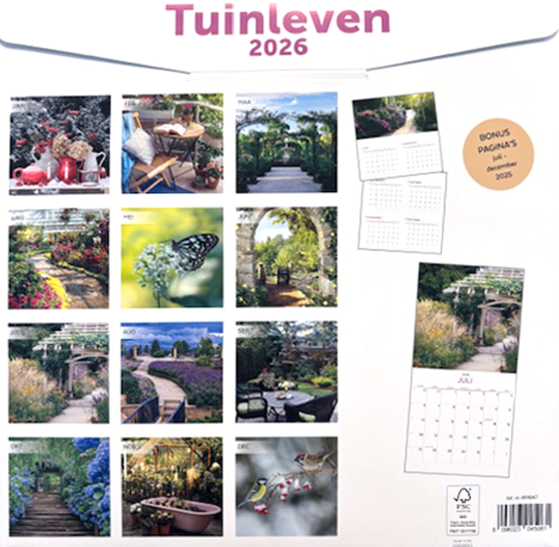 Kalender 2026: Tuinleven