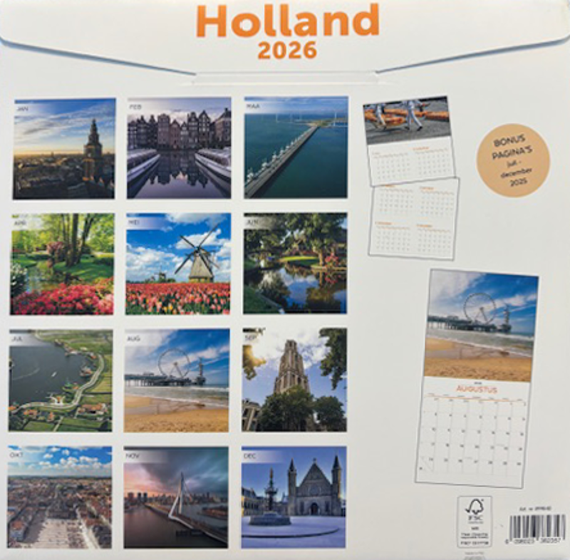 Kalender 2026: Holland