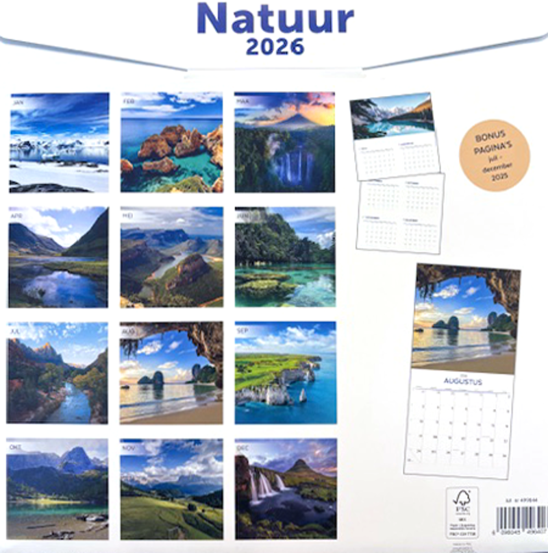 Kalender 2026: Natuur