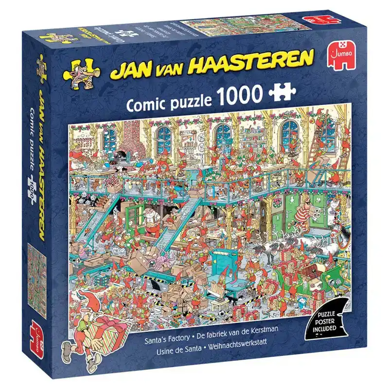Legpuzzel Jan van Haasteren Santa's Factory