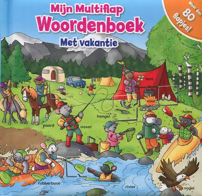 Mijn multiflap woordenboek - met vakantie