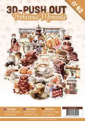 3D Push-Out Book 62 Delicious Moments