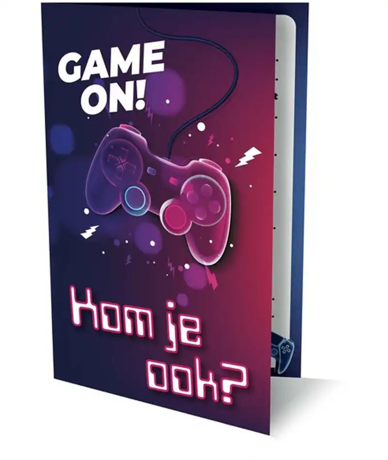 Game on uitnodiging