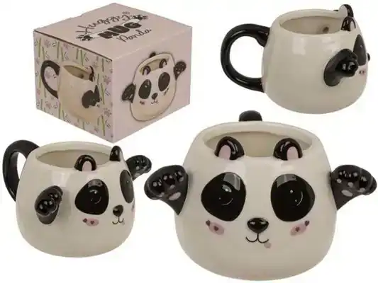 Mok knuffelmok Panda