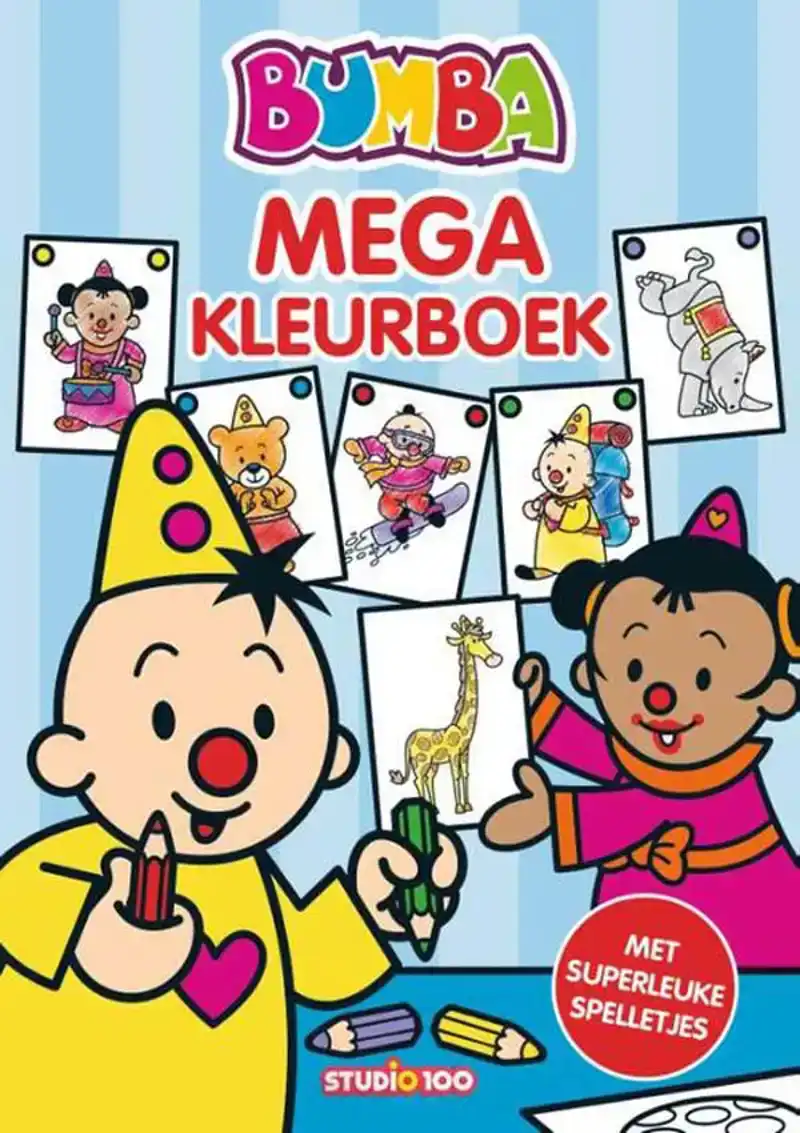 Bumba: Mega kleurboek