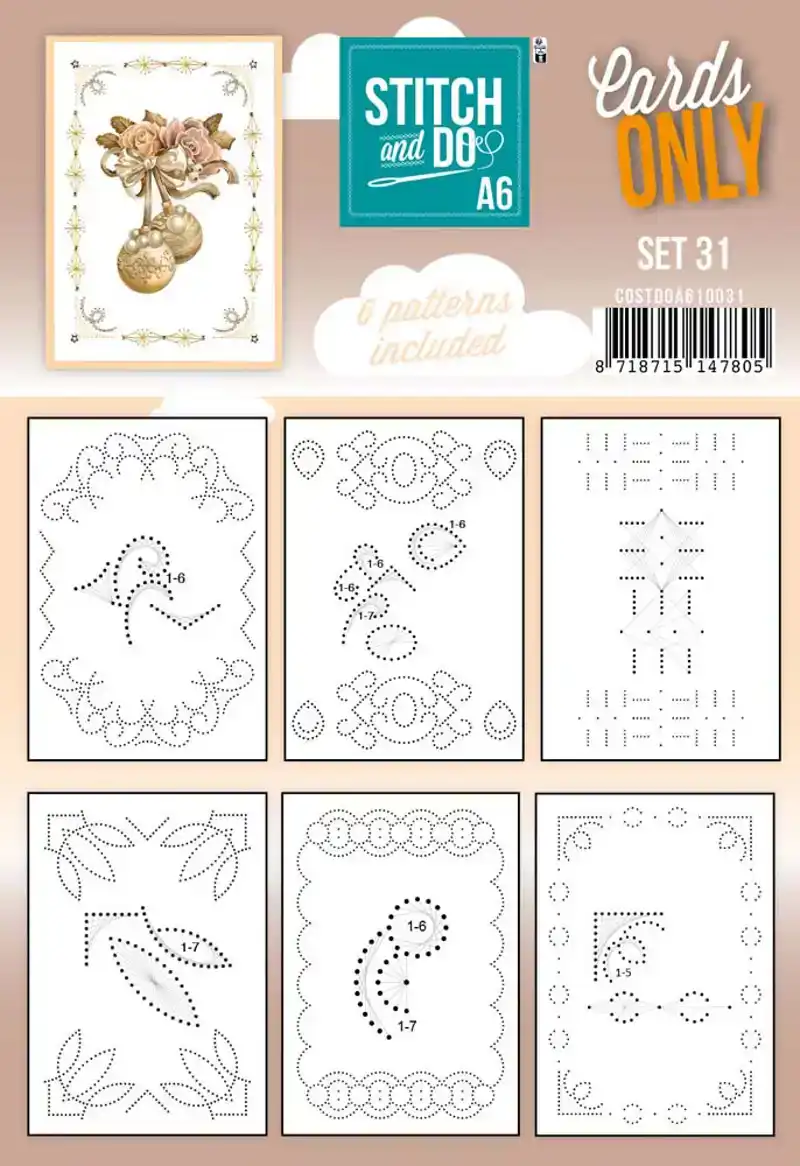 Stitch & Do cards only A6 set 31