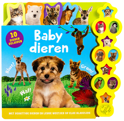 Babydieren geluidenboek