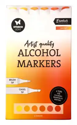 Studio Light Alcohol Markers sunset essentials 6 stuks