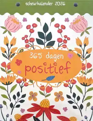 Scheurkalender 2026: 365 dagen positief