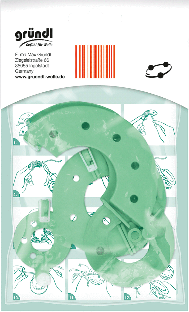 Pompon maker incl instructies