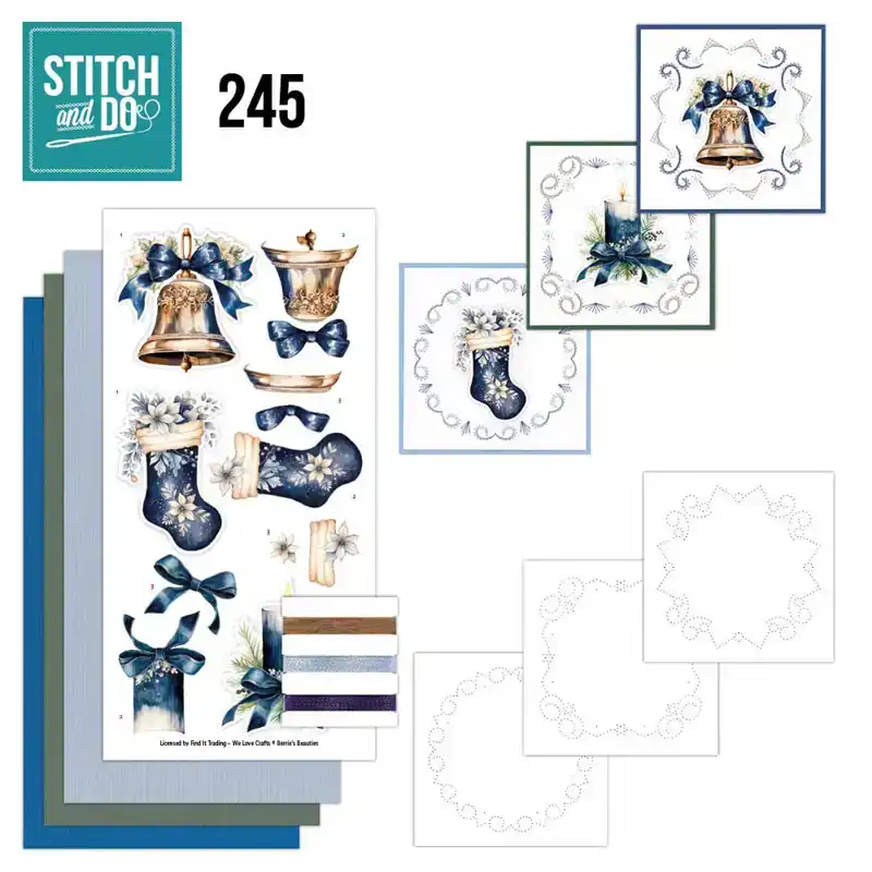 Stitch and Do 245 - Berries Beauties - falling for christmas
