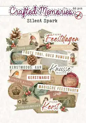 Creatief Art Silent Spark Stansplaatjes Teksten 88st