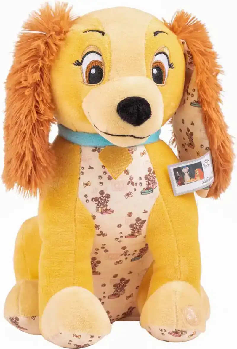 Disney Lady en de Vagebond knuffel met Geluid