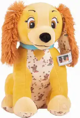 Disney Lady en de Vagebond knuffel met Geluid