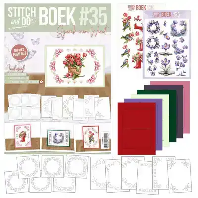 Stitch & Do Boek A6 - 35 - Springtime