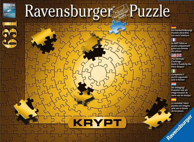 Legpuzzel Krypt gold 631 stukjes