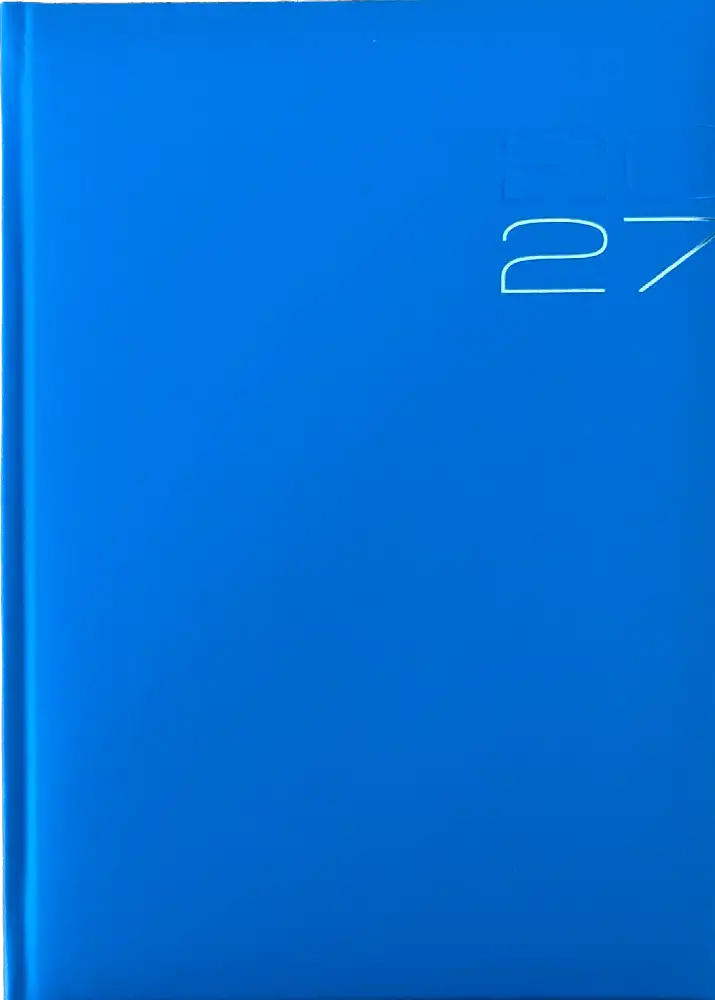 Weekagenda 2027 licht blauw