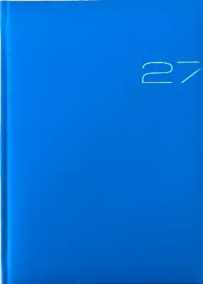 Weekagenda 2027 licht blauw