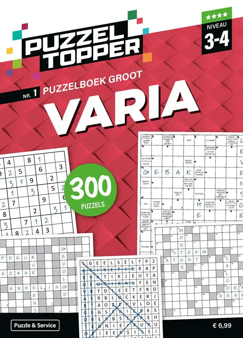 Puzzelboek groot varia 3-4 punt nr1
