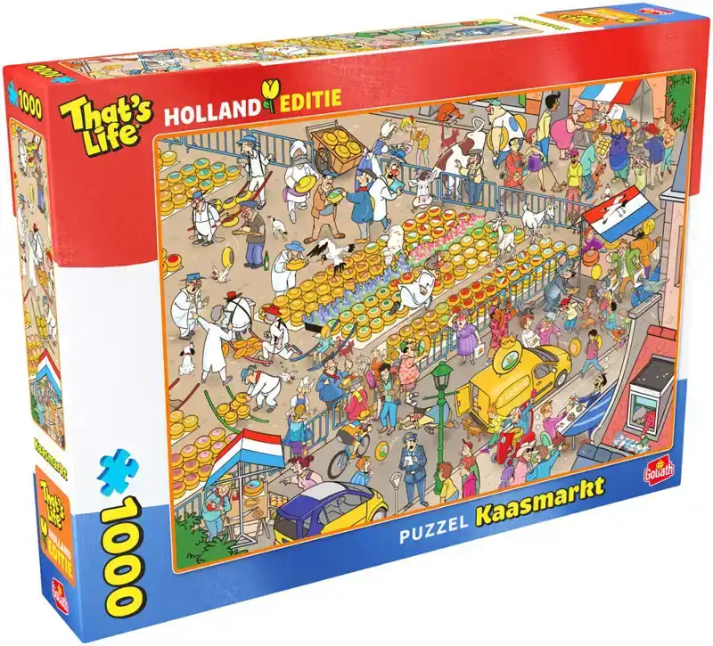 Legpuzzel Thats Life Hollandse Editie Kaasmarkt