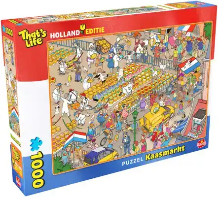 Legpuzzel Thats Life Hollandse Editie Kaasmarkt