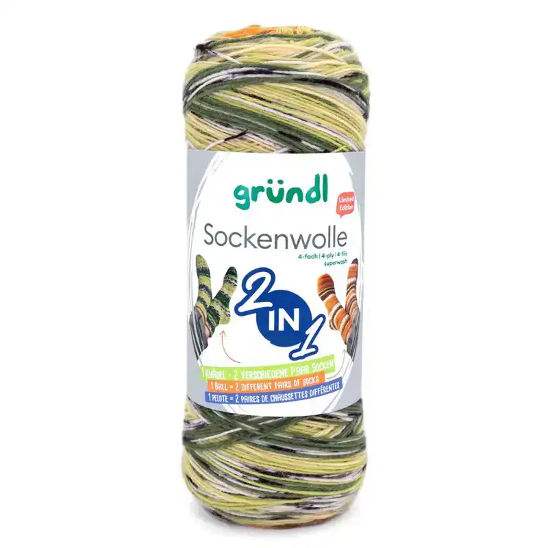 Sokkenwol 04 1 bol voor 2 paar sokken