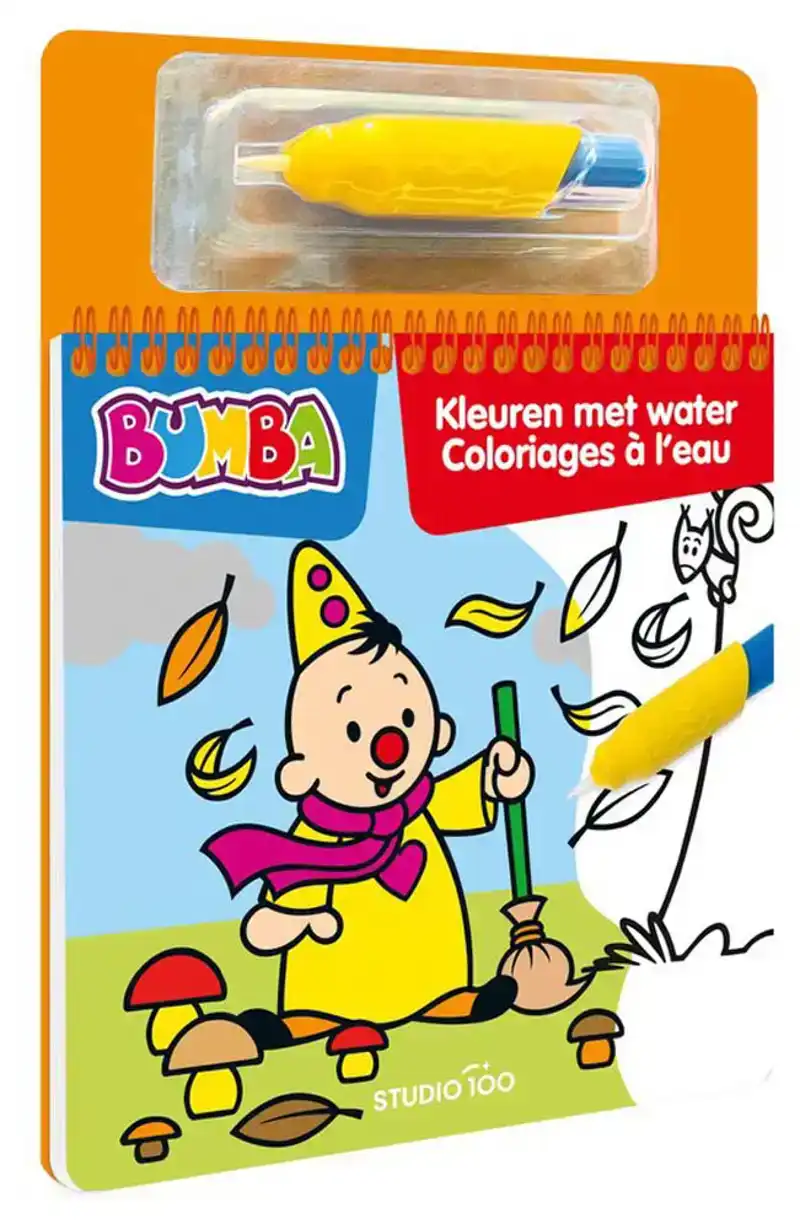 Bumba kleurboek - kleuren met water
