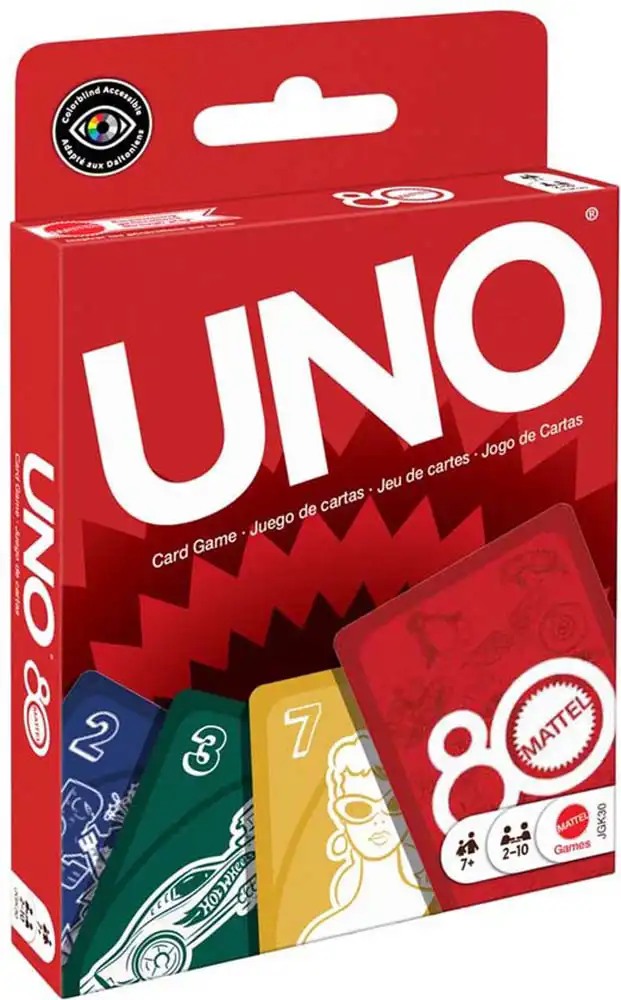 UNO 80ste Verjaardagd Ruby Red