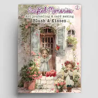 Blush and kisses art journaling boek