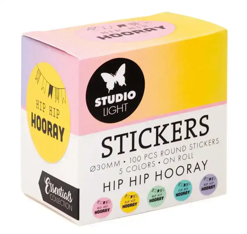 Stickers hip hip hooray