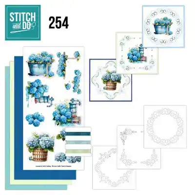 Stitch & Do 254 Berries Beauties Blue Meadow