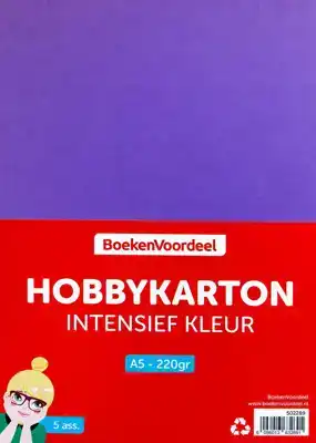 Emma's hobbykarton intensief kleur A5 25vel 220gr