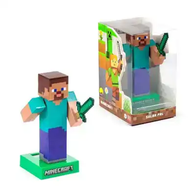 Solar figurine Minecraft steve