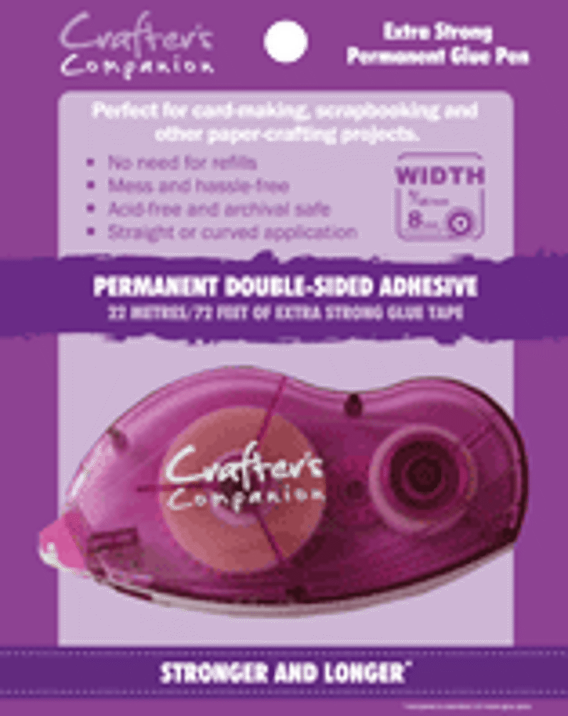 Lijmroller dubbelzijdige tape 8mm (22 meter lang)