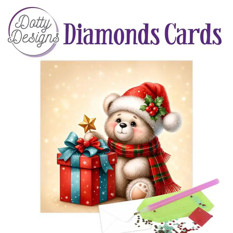 Dotty Designs Diamond Cards Beer met cadeau