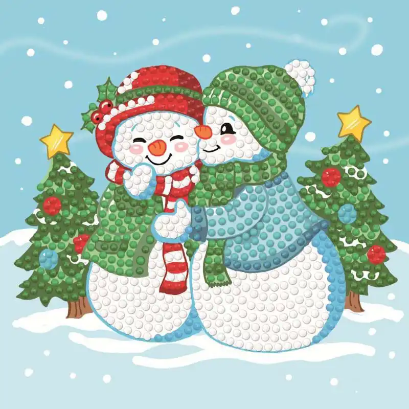Dotty Designs Diamonds Cards Sneeuwpopjes