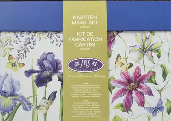 Kaarten maak set JBS Blauwe box