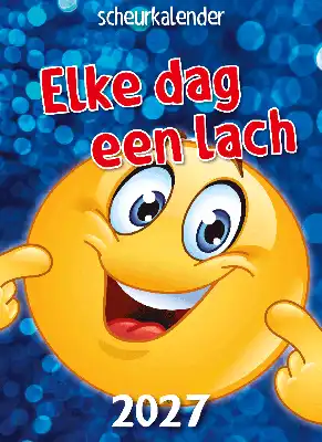Scheurkalender 2027: elke dag een lach