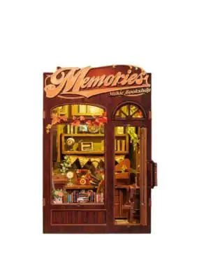 Cutebee 3D Booknook Memories Music Bookshop