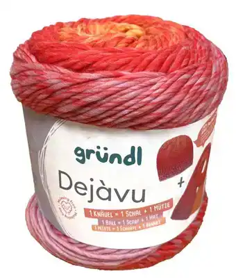 Dejavu 1 bol - 1 sjaal + muts Roze oranje verloop
