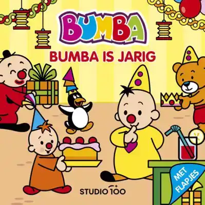 Bumba Kartonboek met flapjes Bumba is jarig