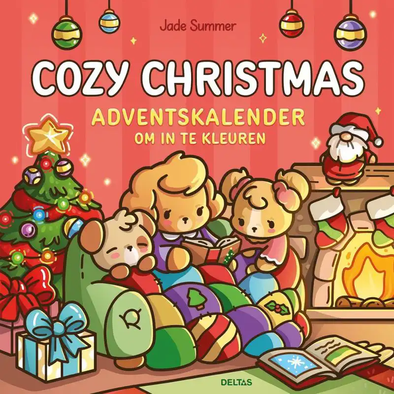 Cozy Christmas Adventskalender om in te kleuren Jade Summer