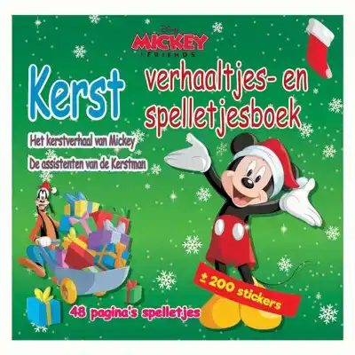 Disney kerst verhaaltjes- en spelletjesboek