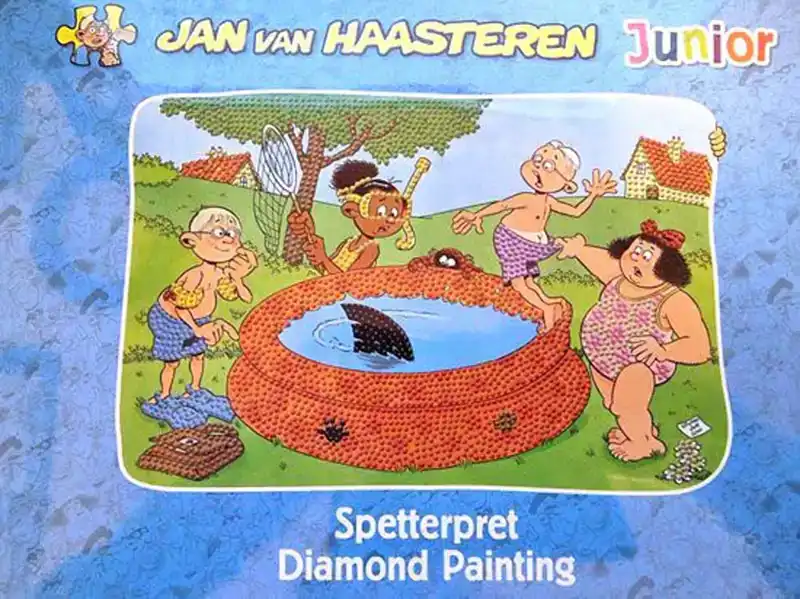 Jan van haasteren junior diamond painting spetterpret