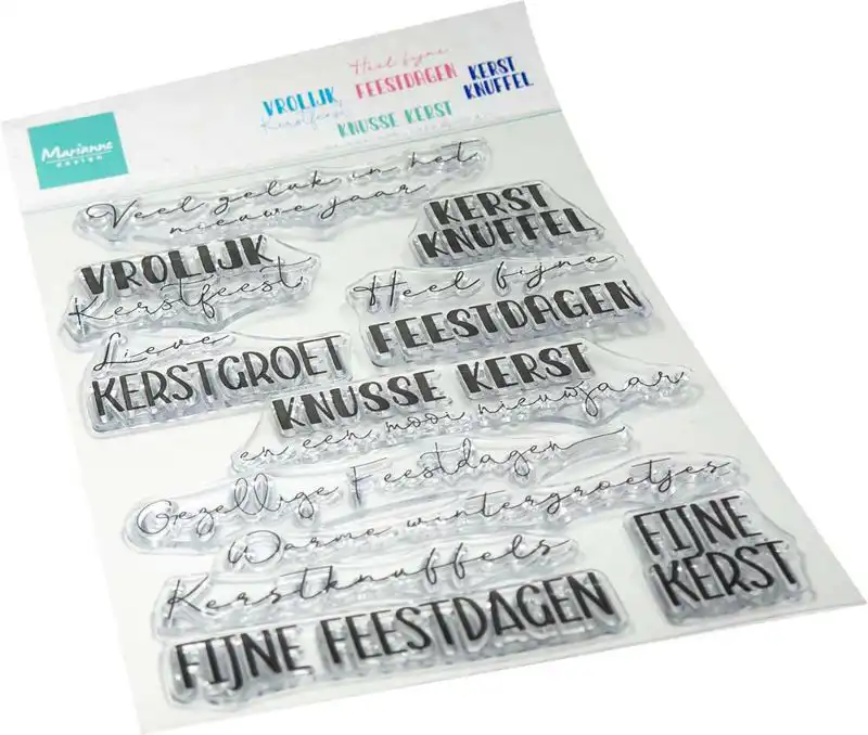 Marianne Design Stempel Lieve Kerst Groet