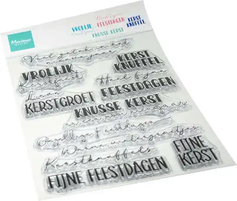 Marianne Design Stempel Lieve Kerst Groet