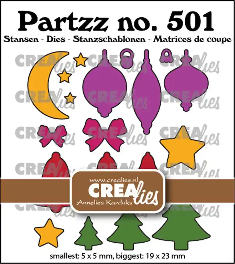Crealies mini kerst