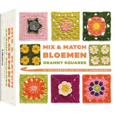 Mix & Match Granny Squares Bloemen