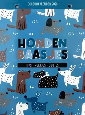 Scheurkalender 2026: Hondenbaasjes