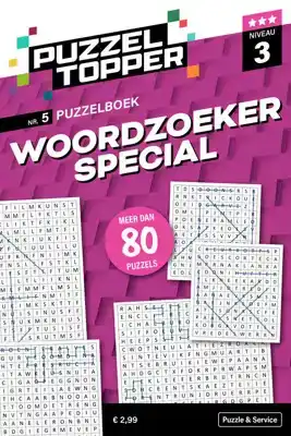 96 pag. woordzoeker special 3 stippen nr.5 puzzeltopper<br>